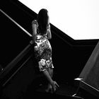 The woman on the stairs