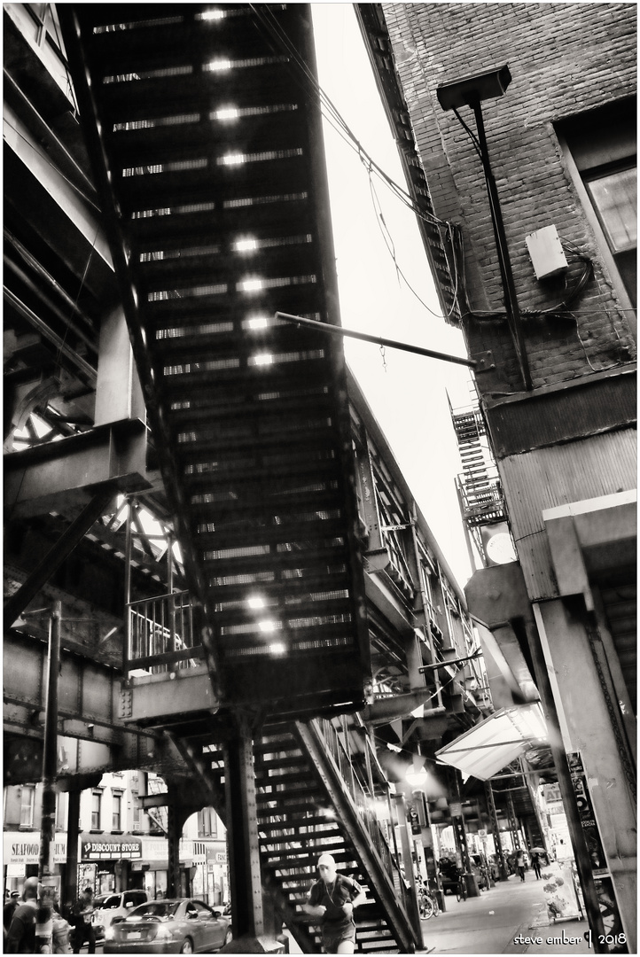 The World Beneath the Tracks - Broadway under the Marcy Avenue Station