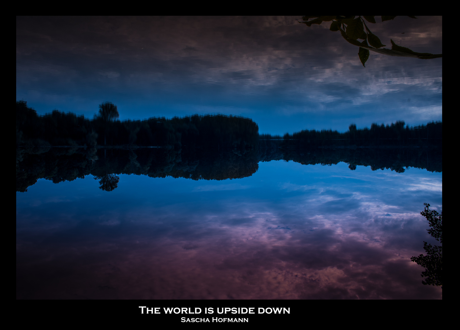 The world is upside down