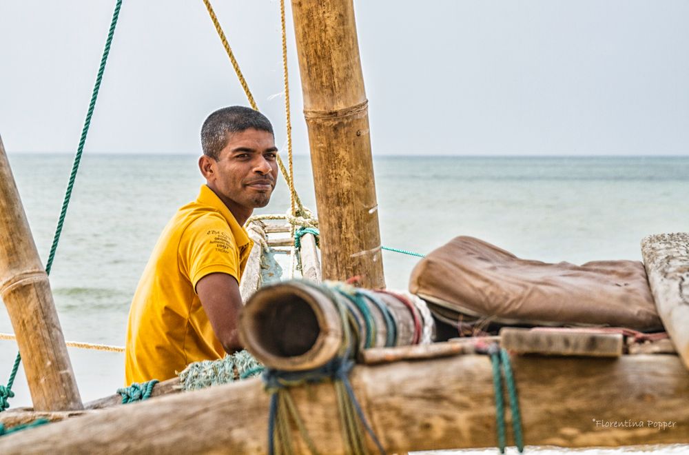 The Young Man and the Bamboo Boat