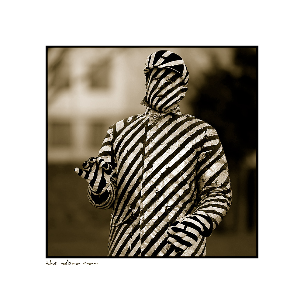 [the zebra man]