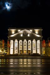 Theater Aachen bei Nacht
