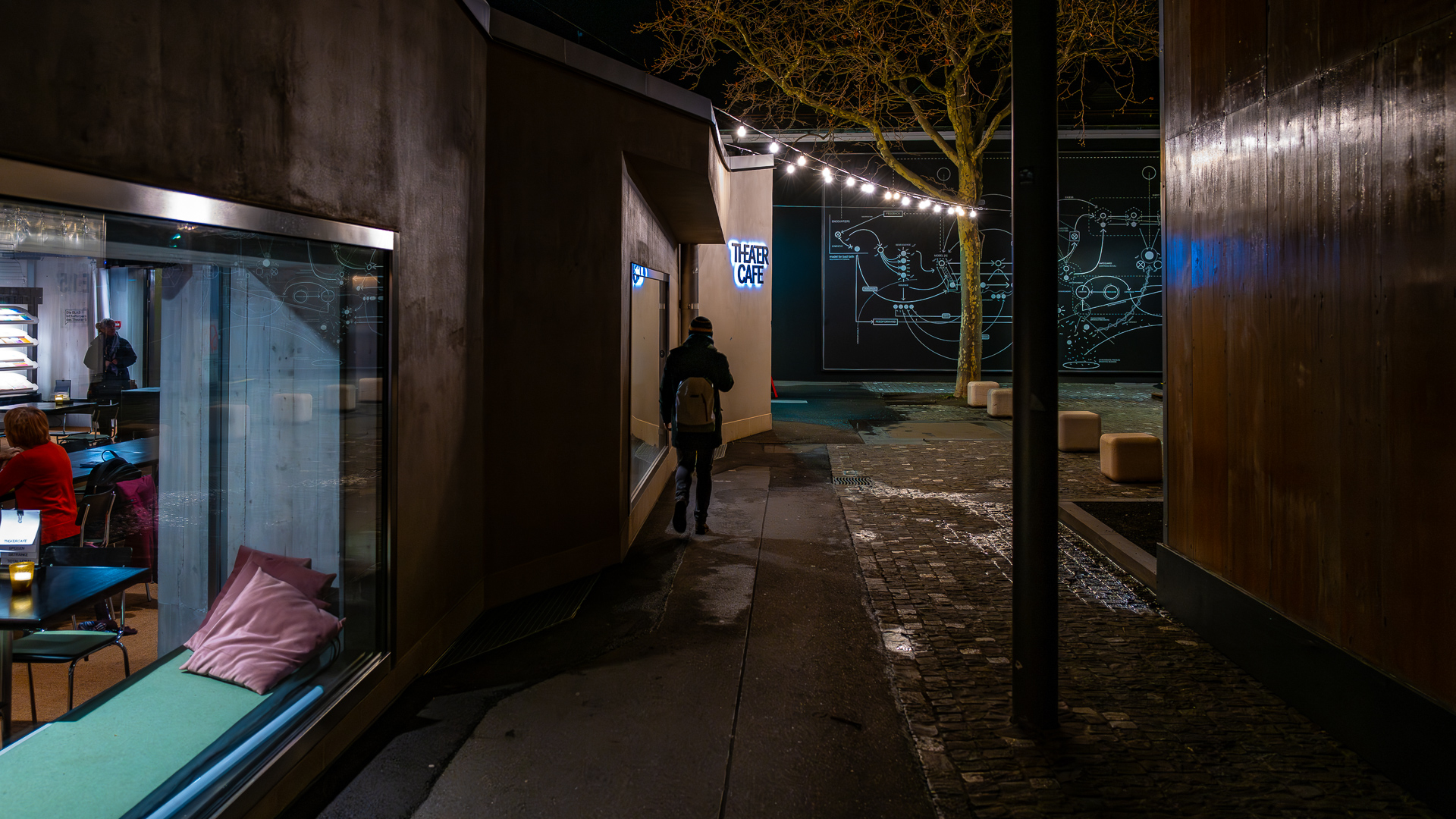 TheaterCafé des Stadttheaters Basel Foto & Bild people