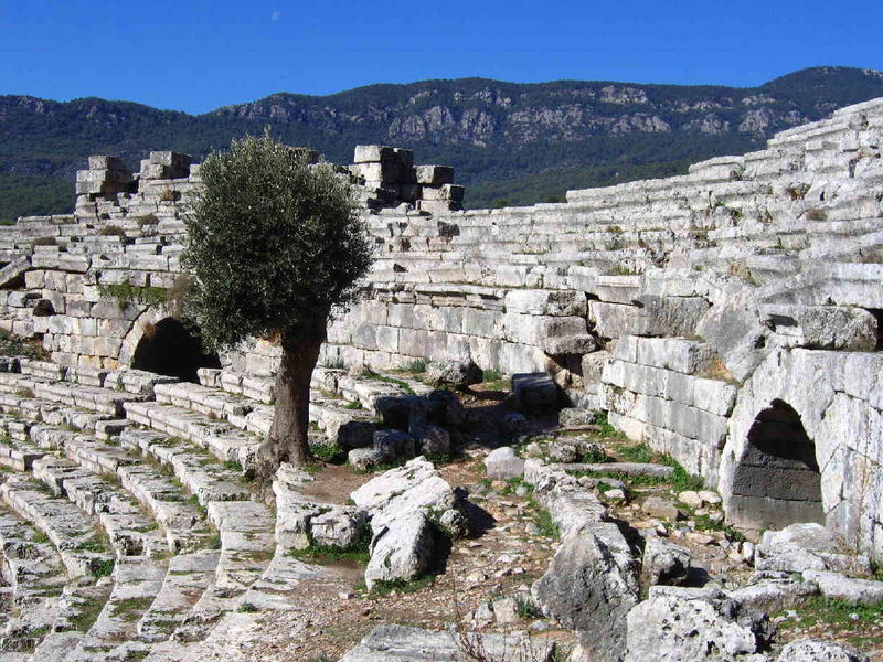 Theater der antiken Stadt Kaunos