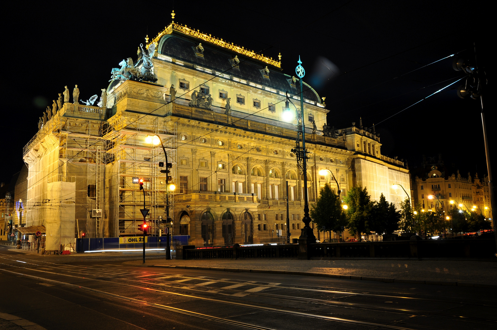 Theater in Prag.