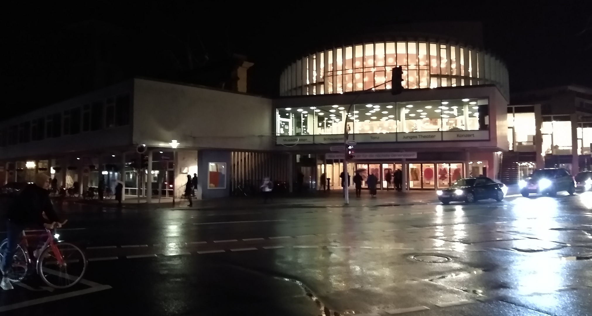 Theater Münster - abends