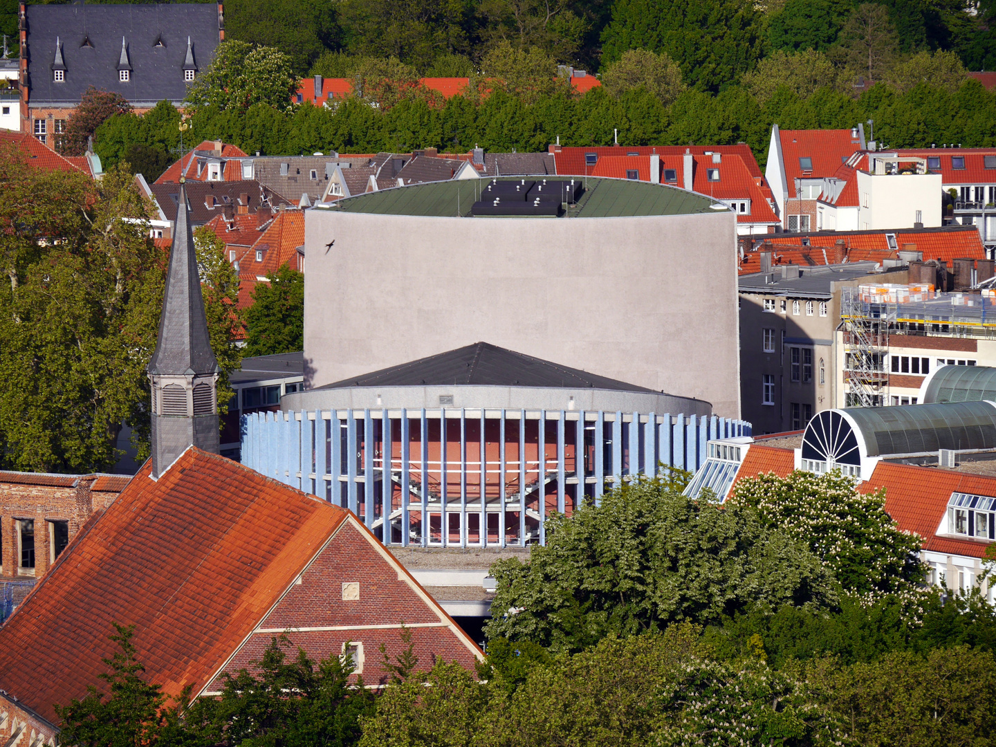 Theater Münster aus ungewöhnlicher Perspektive