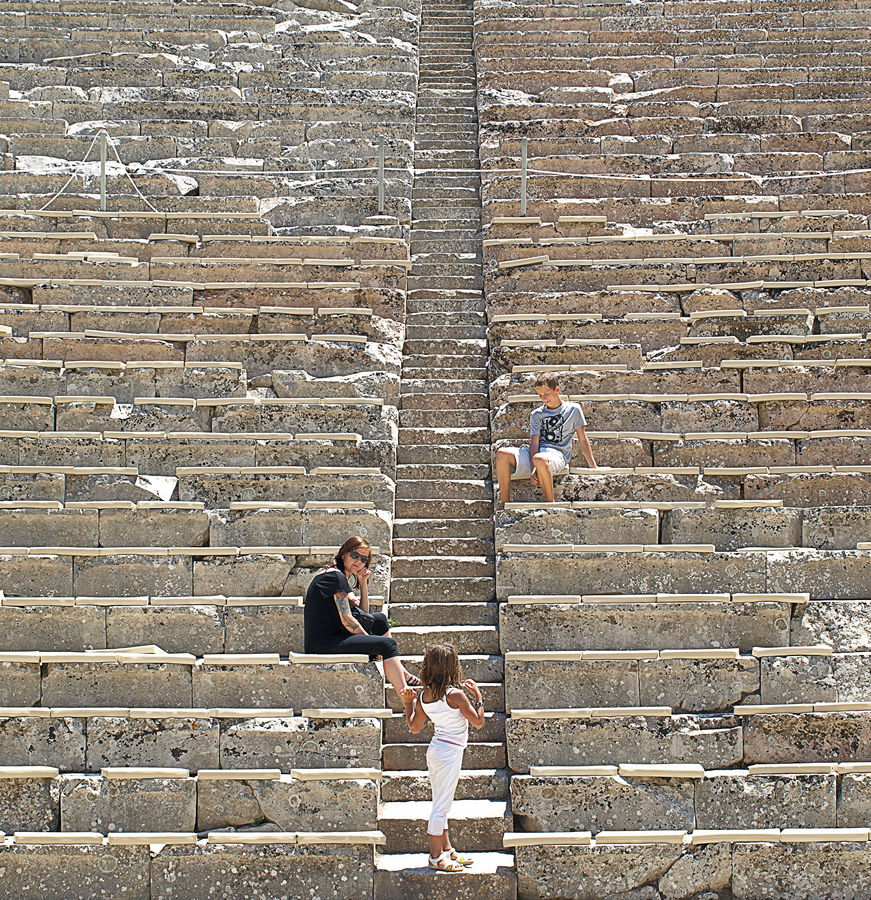 Theater von Asklipio von Epidaurus