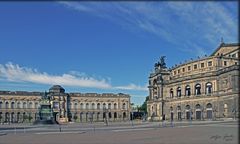 Theaterplatz in Dresden