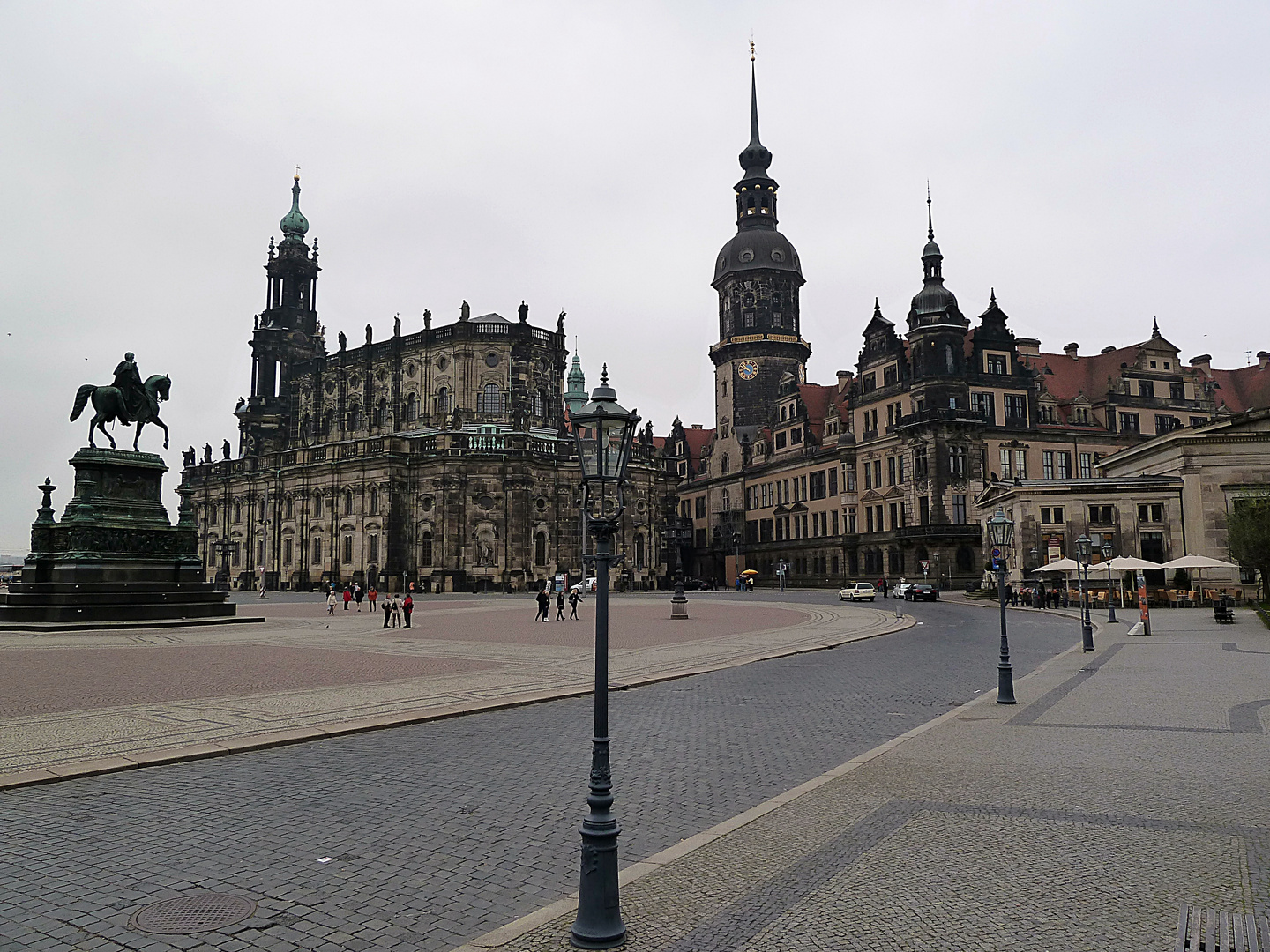 Theaterplatz in Dresden