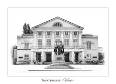 THEATERPLATZ - WEIMAR -