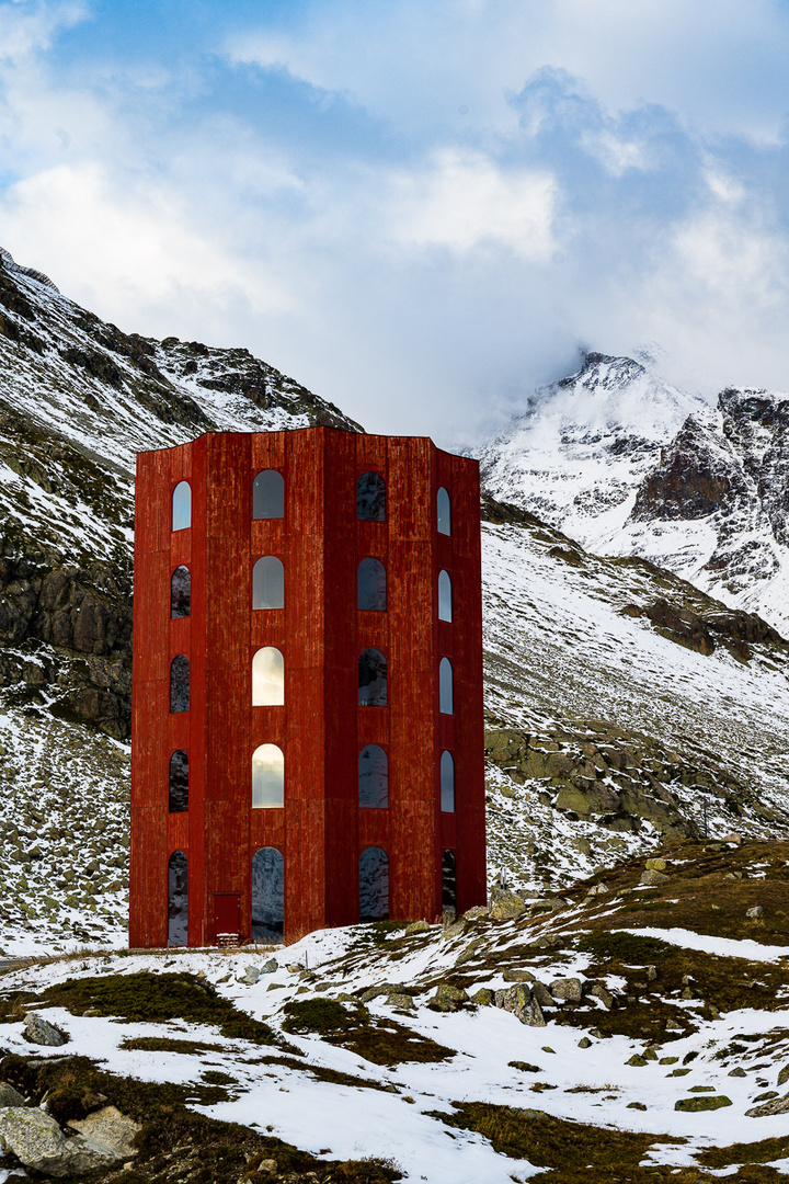 Theaterturm am Julierpass