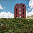 Theaterturm auf dem Julierpass (Graubünden/Schweiz)