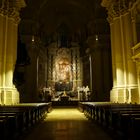 Theatinerkirche, Kirchenschiff mit Blick zum Altar