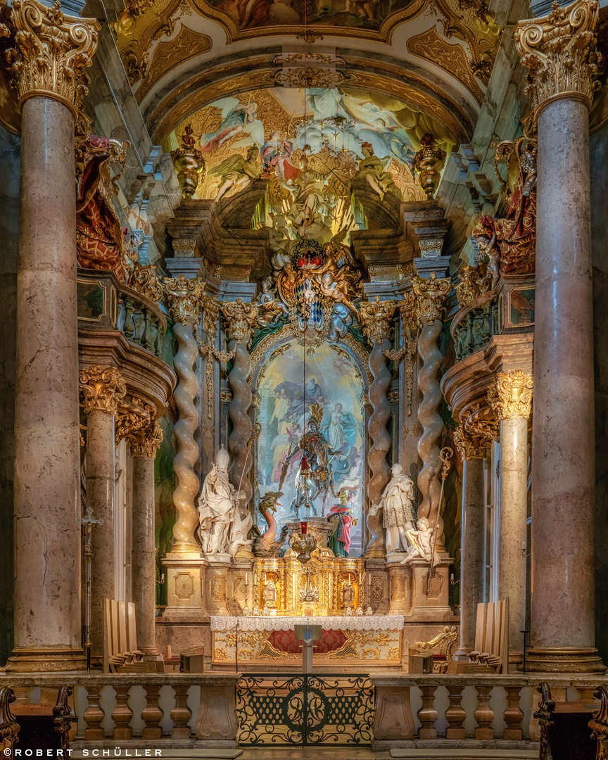 Theatrum Sacrum in der Klosterkirche Weltenburg