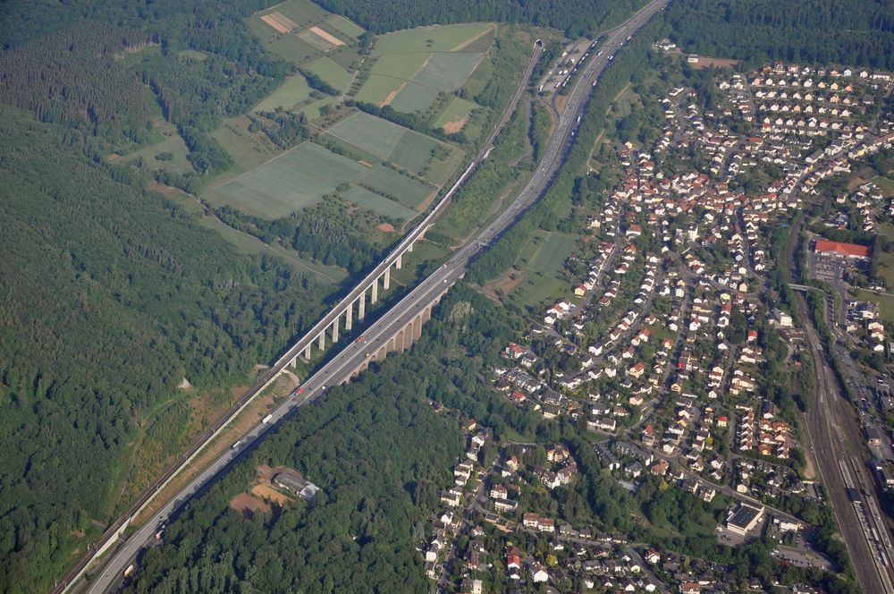 Theißtalbrücken (NBS Köln Rhein/Main und A3)