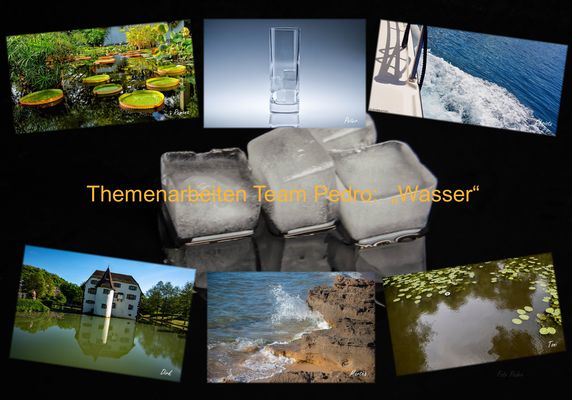 Themenarbeiten Team Pedro: "Wasser"