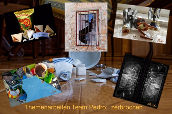 Themenarbeiten Team Pedro: zerbrochen