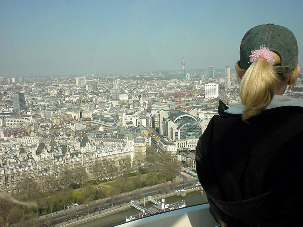 Themse aus dem Londoneye