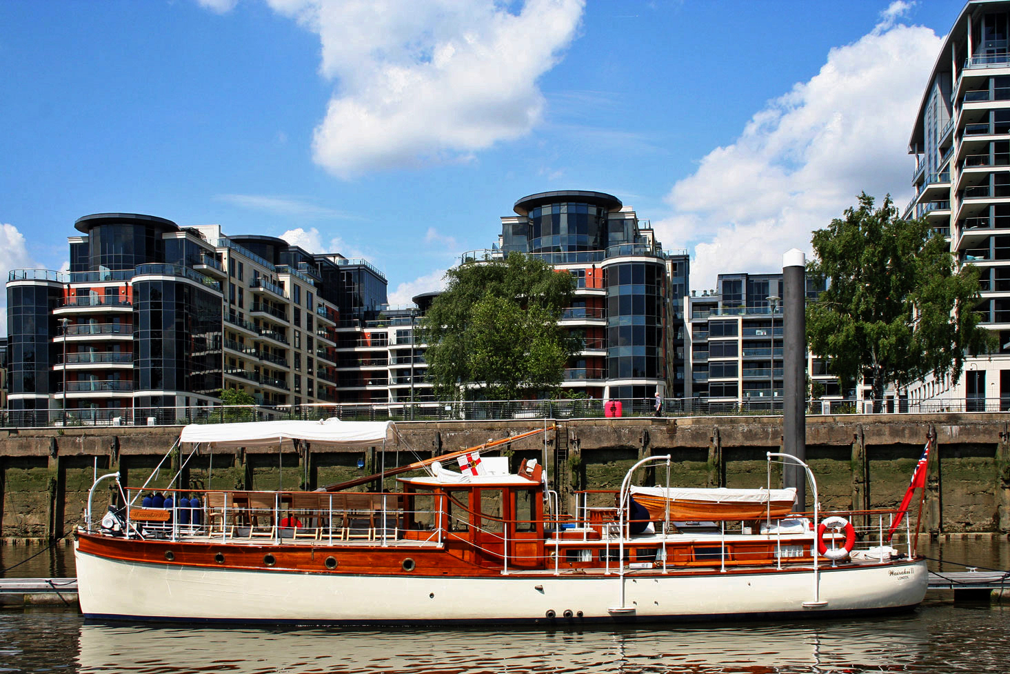 Themsefahrt von London nach Hampton Court 43