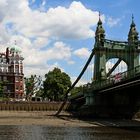 Themsefahrt von London nach Hampton Court 60: Hammersmith-Bridge