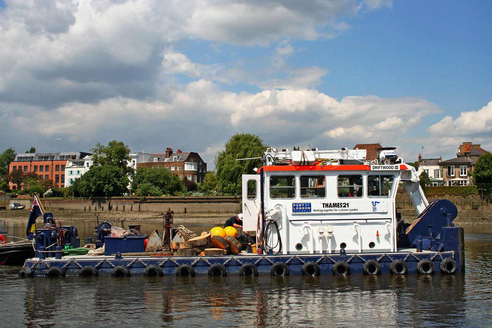 Themsefahrt von London nach Hampton Court 68