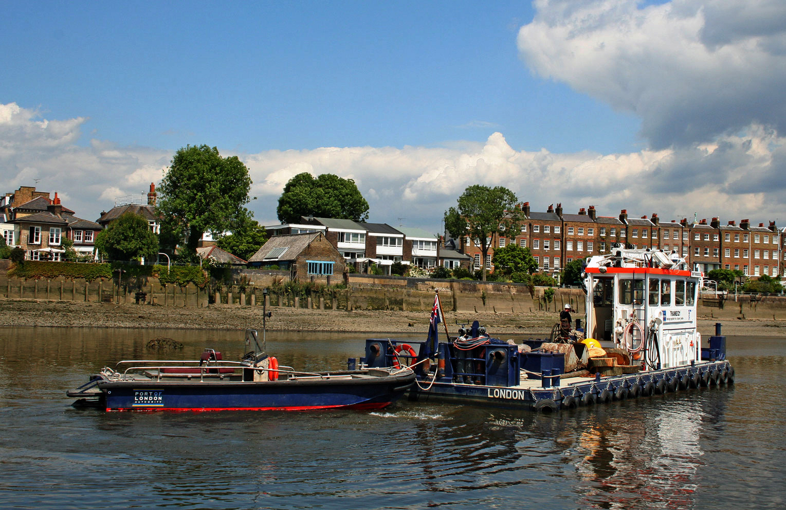 Themsefahrt von London nach Hampton Court 69