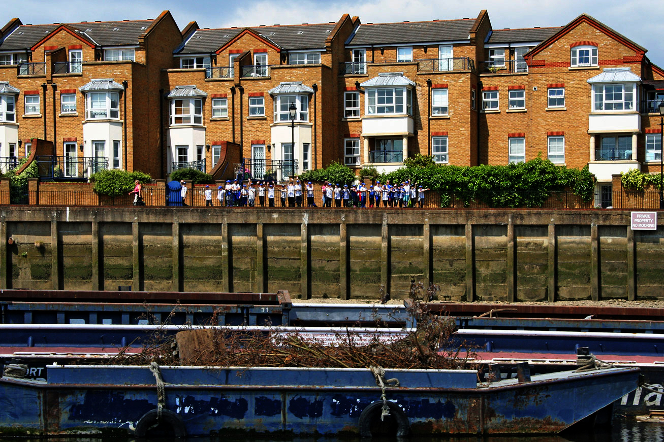 Themsefahrt von London nach Hampton Court 78