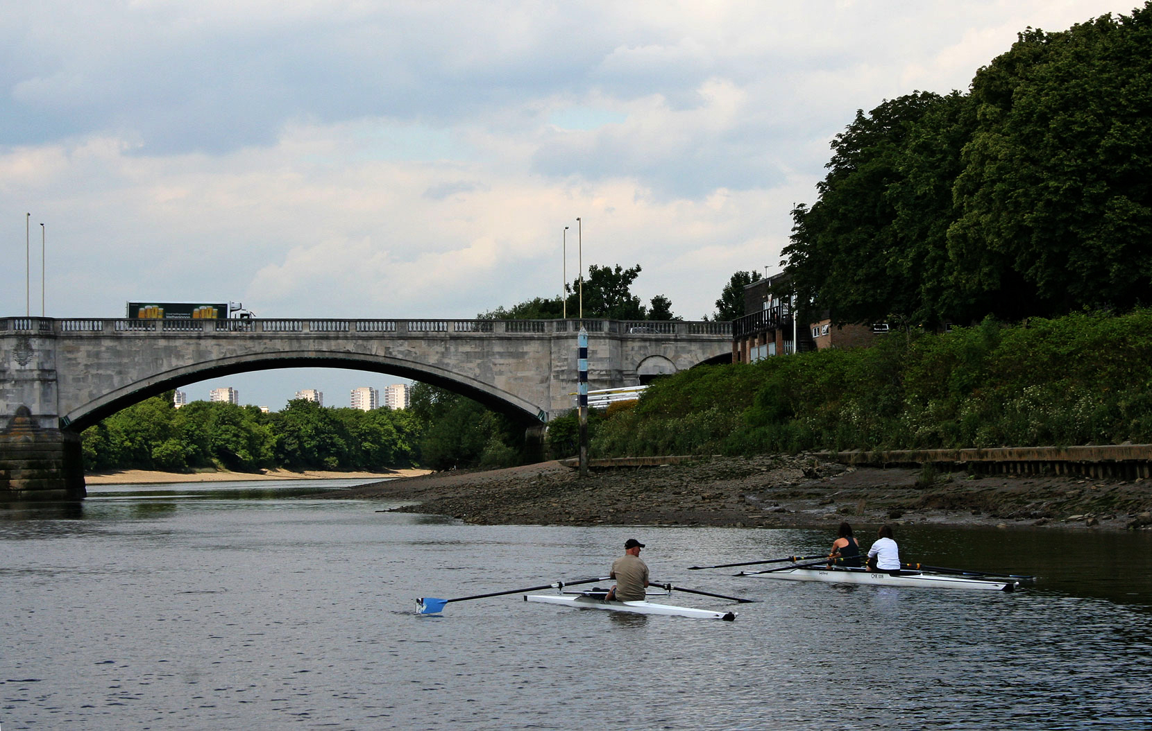 Themsefahrt von London nach Hampton Court 82: Cetswick Bridge