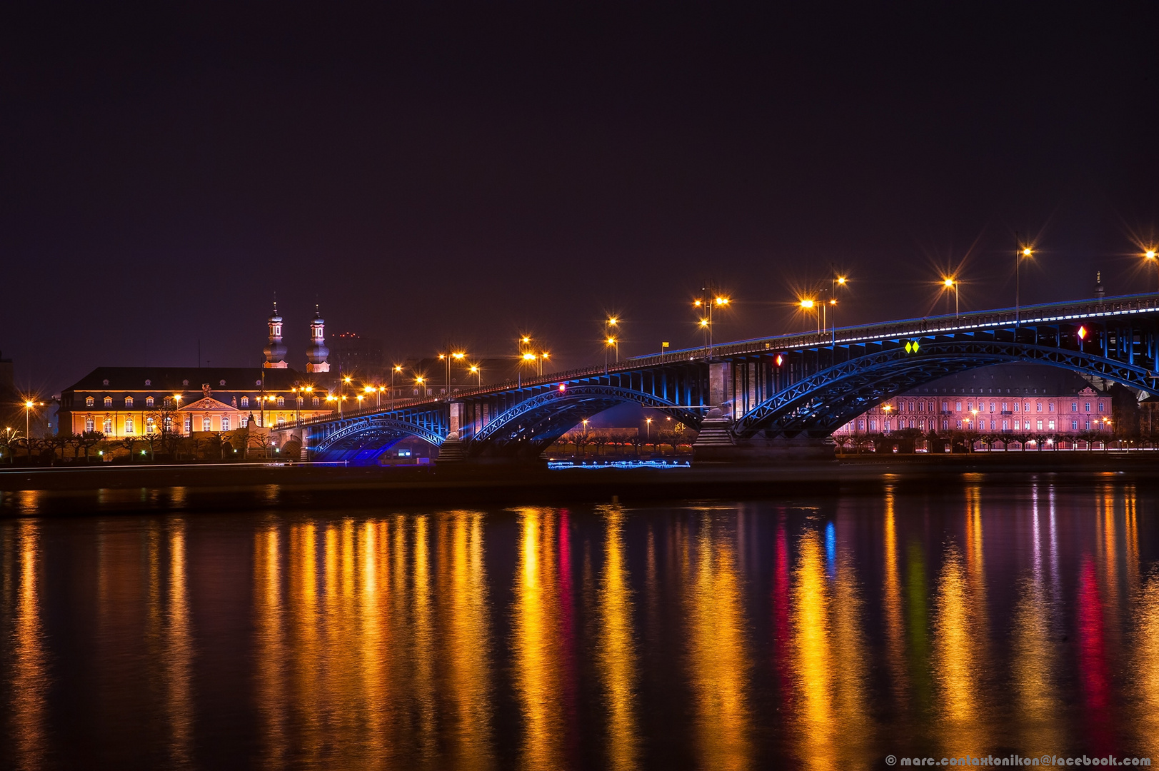 Theodor-Heuss-Brücke in Mainz-Kastel