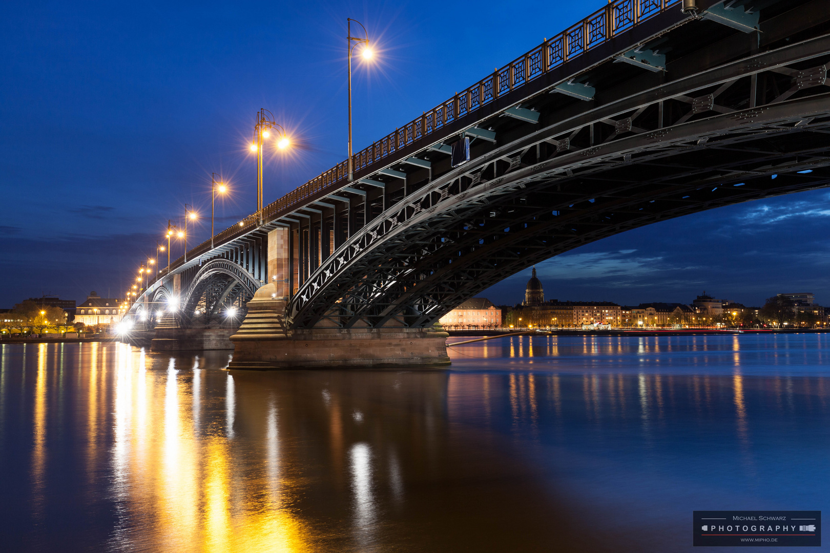 Theodor-Heuss-Brücke Mainz-Wiesbaden - 2