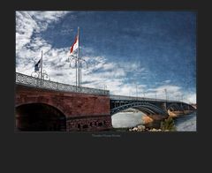 Theodor-Heuss-Brücke von Wiesbaden nach Mainz