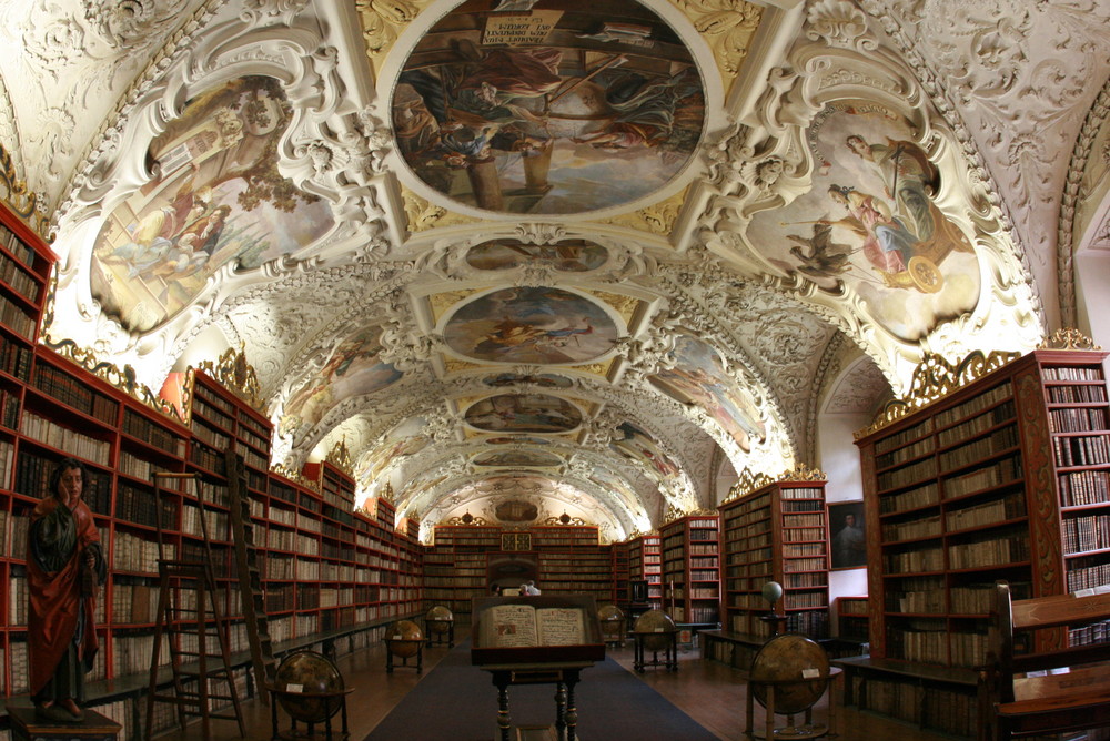 Theologische Bibliothek im Kloster Strahov - Prag