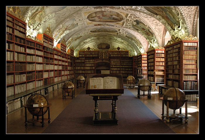 Theologischer Saal der Bibliothek im Kloster Strahov, Prag