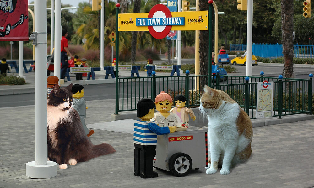 Theos und Yoshis Abenteuer ... in Legoland