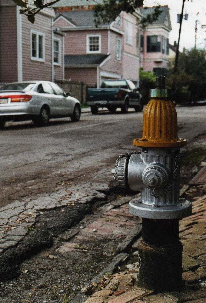 there is a hydrant in new orleans...