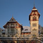 Theresienstein Hof im Winterkleid