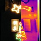 Thermografie Wärmebildkamera Weihnachtsbeleuchtung