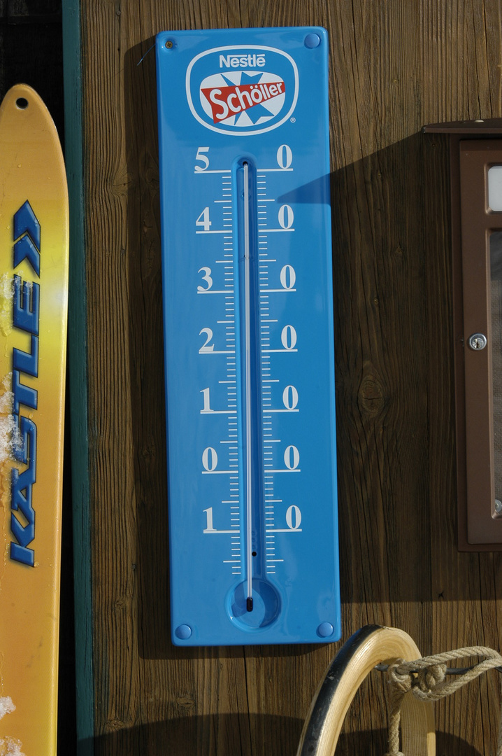 Thermometer Obere Firstalm am Spitzingsee / Tegernsee