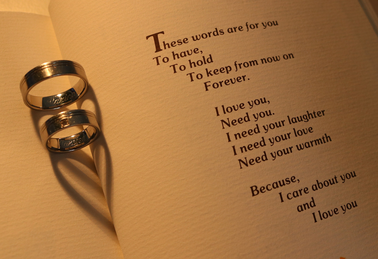 These words are for you...