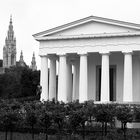 Theseustempel mit Rathaus in Wien