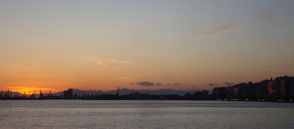 Thessaloniki sunset