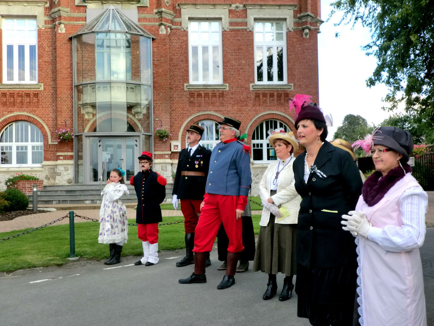 Theâtre amateur à Monchy au bois pour le  centenaire de la guerre 14