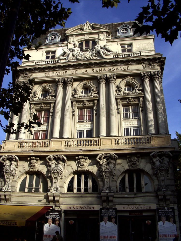 Théâtre De La Renaissance Boulevard Saint Martin Paris Théâtre de la Renaissance photo et image | france, paris, world Images