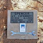 They called him Spanner***Grave Stone on the Track