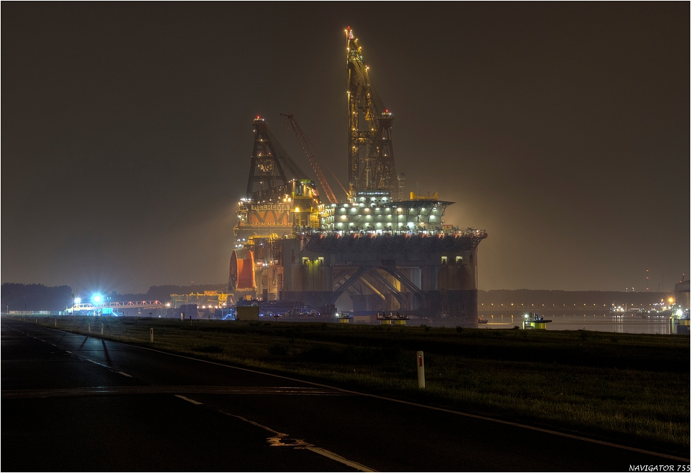 THIALF und HERMOD / Kranschiffe / Rotterdam