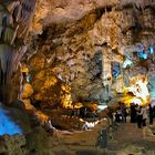 Thien Cung grotto at Halong Bay