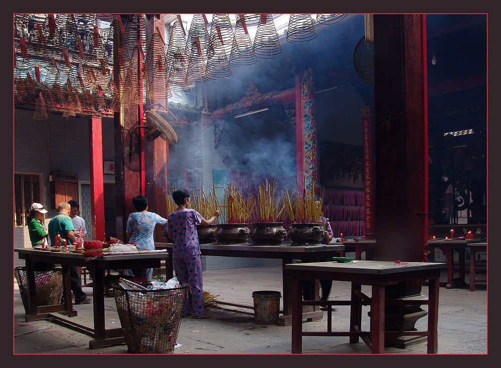 Thien Hau Pagode in Cholon - Ho Chi Minh City