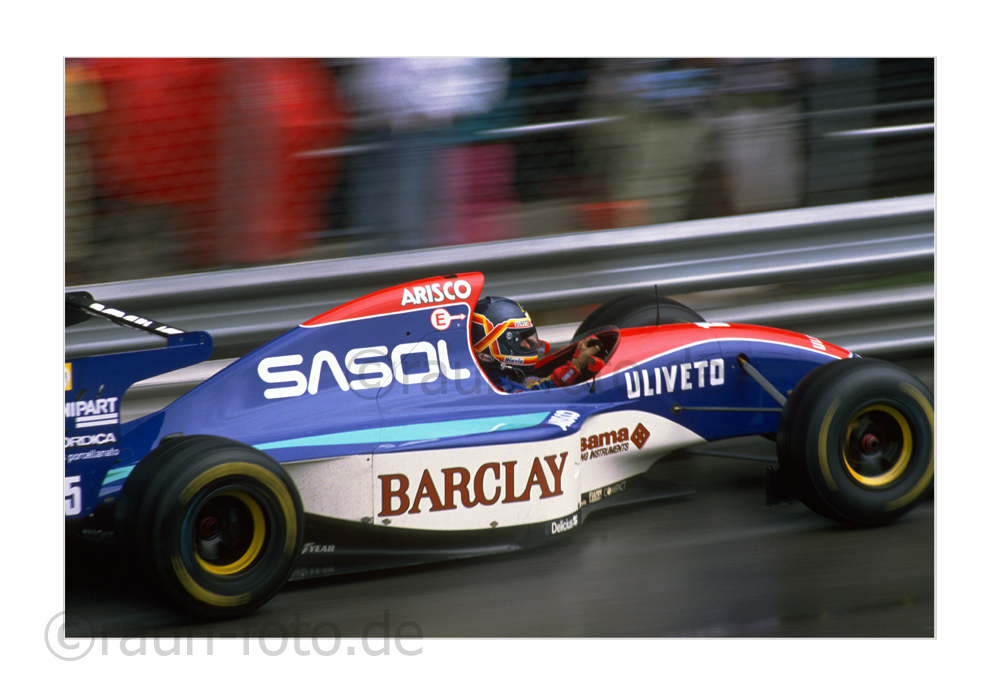 Thierry Boutsen - 1993 Sasol - Jordan