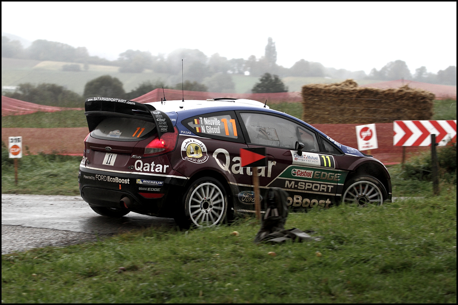 Thierry Neuville (Ford Fiesta RS WRC) Rallye de France Alsace